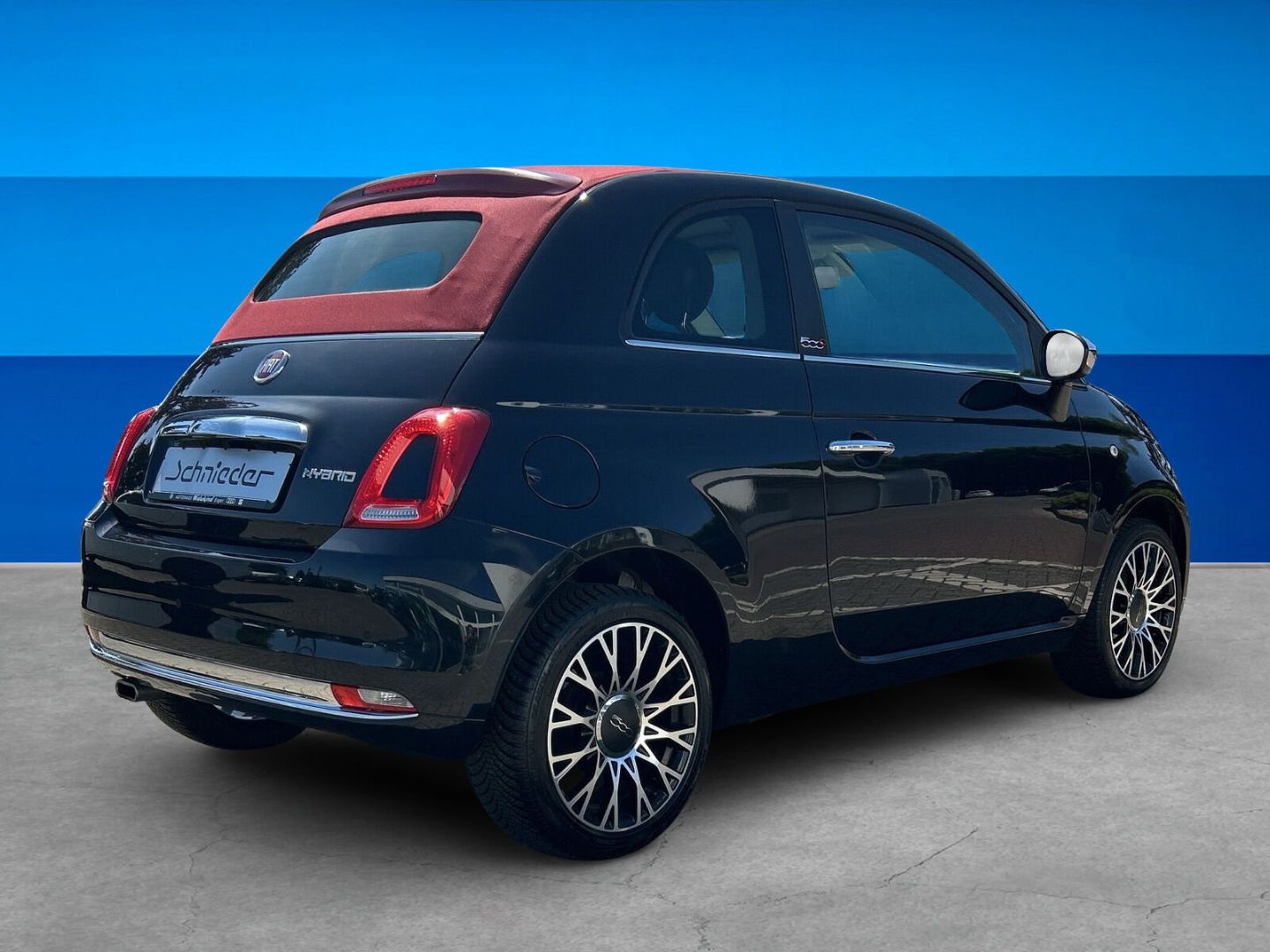 Fahrzeug 5 Fahrzeugabbildung Fiat 500 EU6d 1.0 Mild Hybrid Dolcevita Navi Soundsys - mit KI generiert/bearbeitet