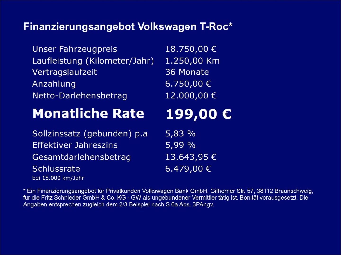 Fahrzeugabbildung Volkswagen T-Roc 1.5 TSI ACT Style Navi Climatronic  LED - mit KI generiert/bearbeitet