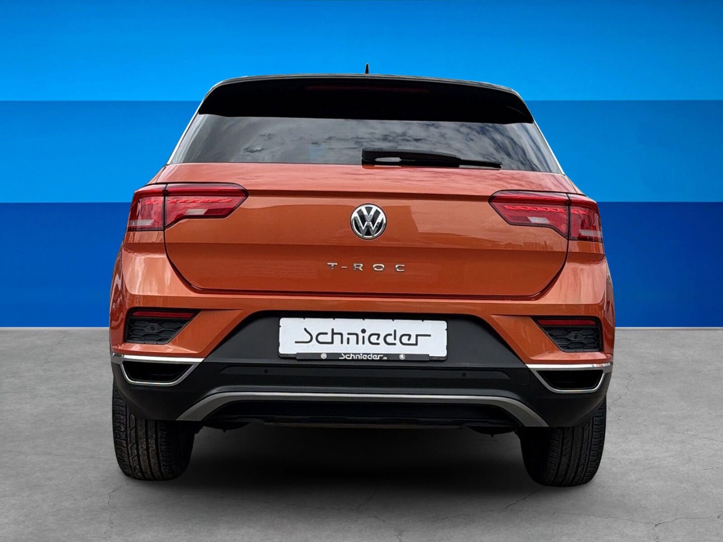 Fahrzeugabbildung Volkswagen T-Roc 1.5 TSI ACT Style Navi Climatronic  LED - mit KI generiert/bearbeitet