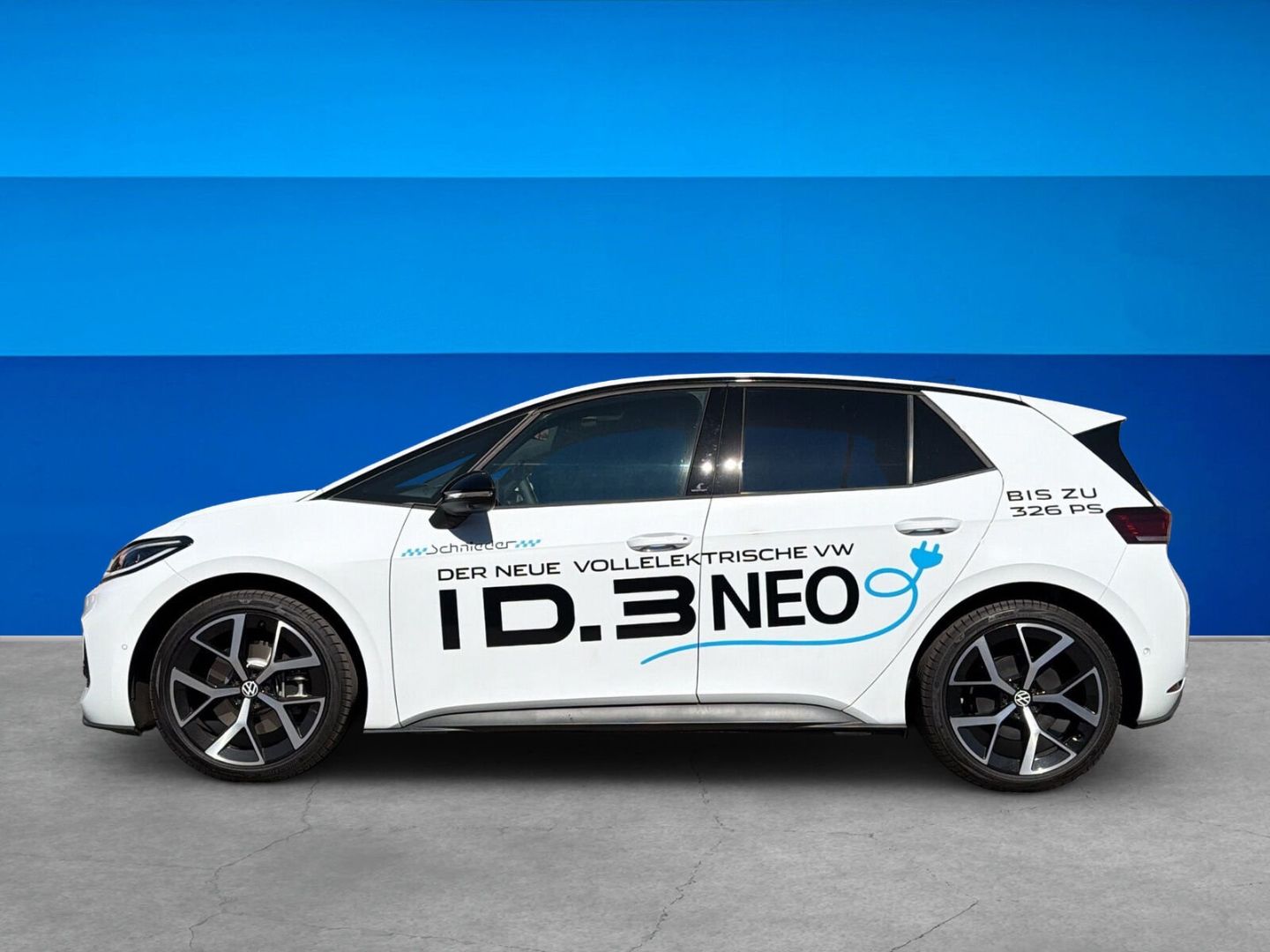Fahrzeug 3 Fahrzeugabbildung Volkswagen ID.3 Neo Style 170 kW - mit KI generiert/bearbeitet
