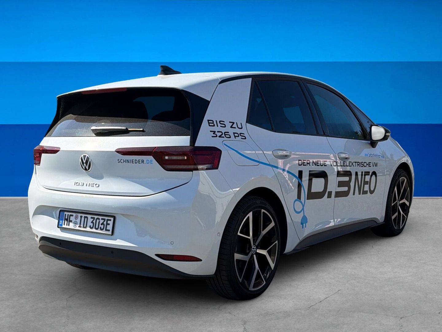 Fahrzeug 5 Fahrzeugabbildung Volkswagen ID.3 Neo Style 170 kW - mit KI generiert/bearbeitet