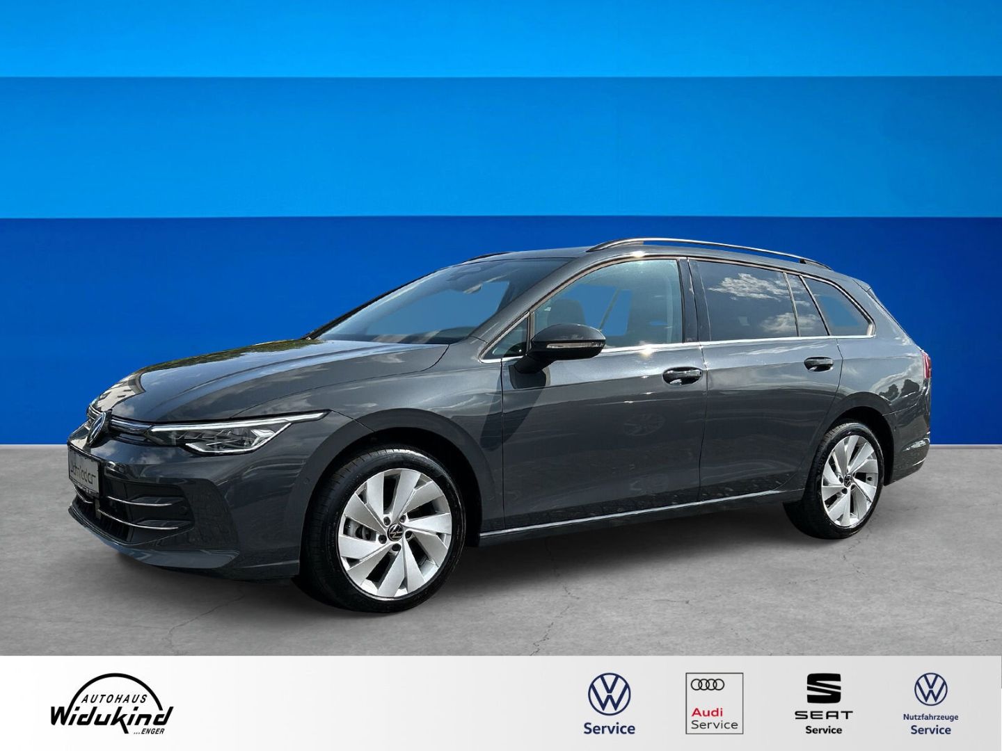 Fahrzeug 3 Fahrzeugabbildung Volkswagen Golf VIII 2.0 TDI 110 kW Style HUD AHK-el. klapp - mit KI generiert/bearbeitet