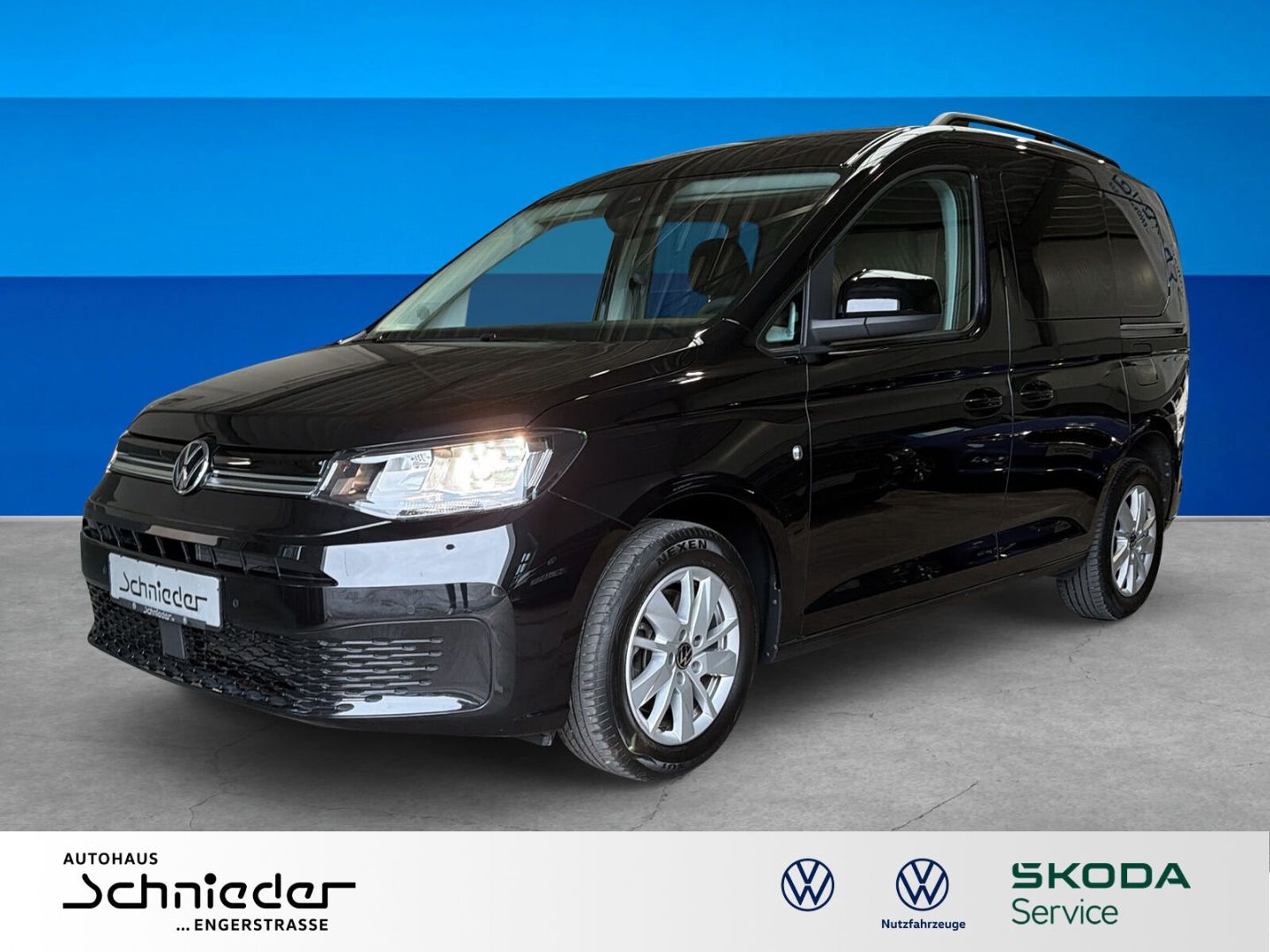 Fahrzeug 3 Fahrzeugabbildung Volkswagen Caddy 1.5 TSI Life Rear View Climatronic - mit KI generiert/bearbeitet