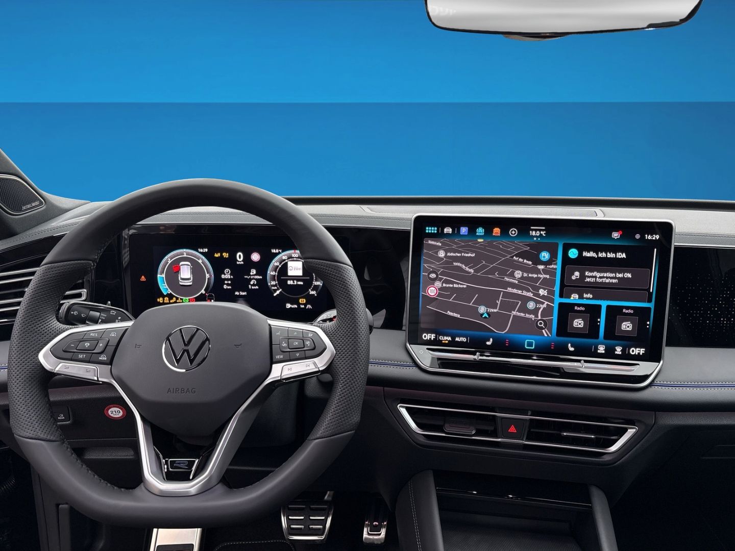 Fahrzeugabbildung Volkswagen Tiguan R-Line 2,0l TDI AHK HARMAN KARDON IQ.DRIV - mit KI generiert/bearbeitet