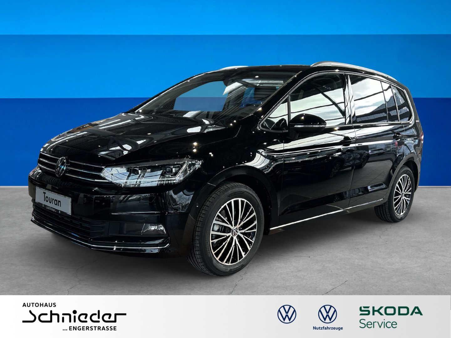 Fahrzeug 1 Fahrzeugabbildung Volkswagen Touran ENERGY 2.0 TDI 7 SITZE IQ.LIGHT AHK REAR - mit KI generiert/bearbeitet