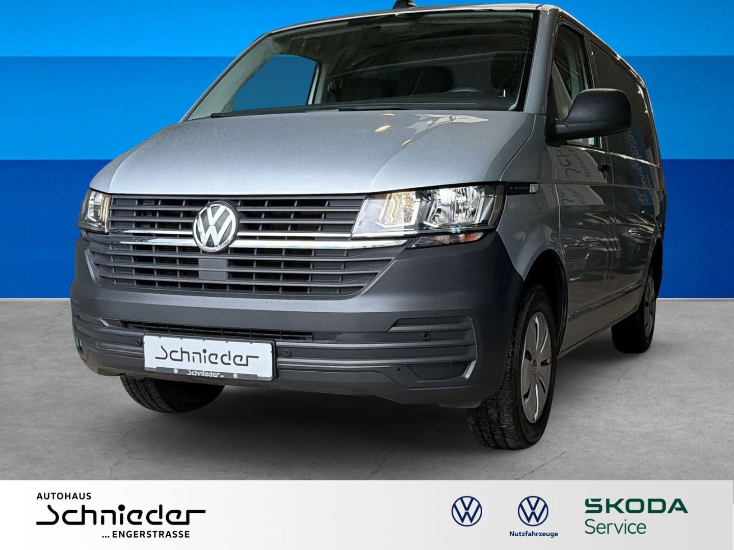 Fahrzeug 3 Fahrzeugabbildung Volkswagen T6.1 Kasten FWD 2.0TDI L1H1 Klima Navi - mit KI generiert/bearbeitet