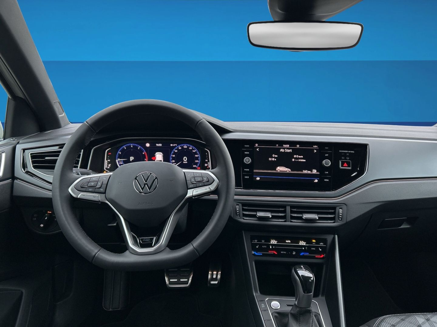 Fahrzeugabbildung Volkswagen Polo R-Line 1,0 l TSI DSG KEYLESS IQ.LIGHT IQ.DR