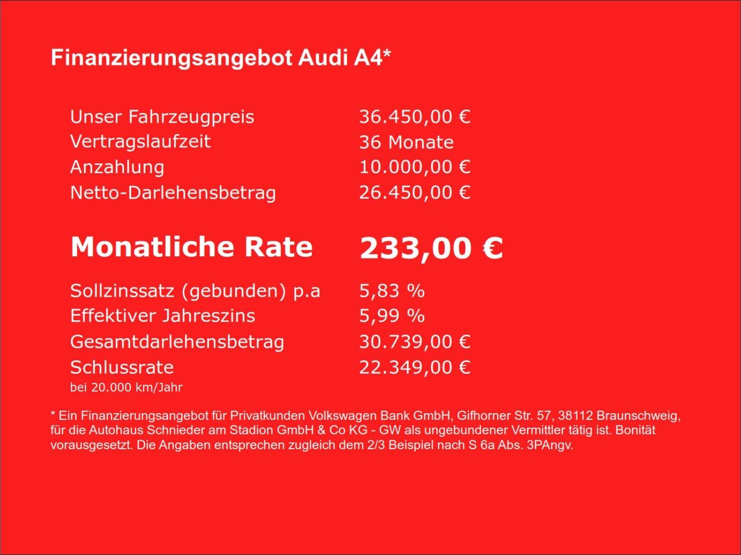 Fahrzeugabbildung Audi A4 AVANT 40 TDI LED VIRTUAL PDC APPLE SPORTSITZE