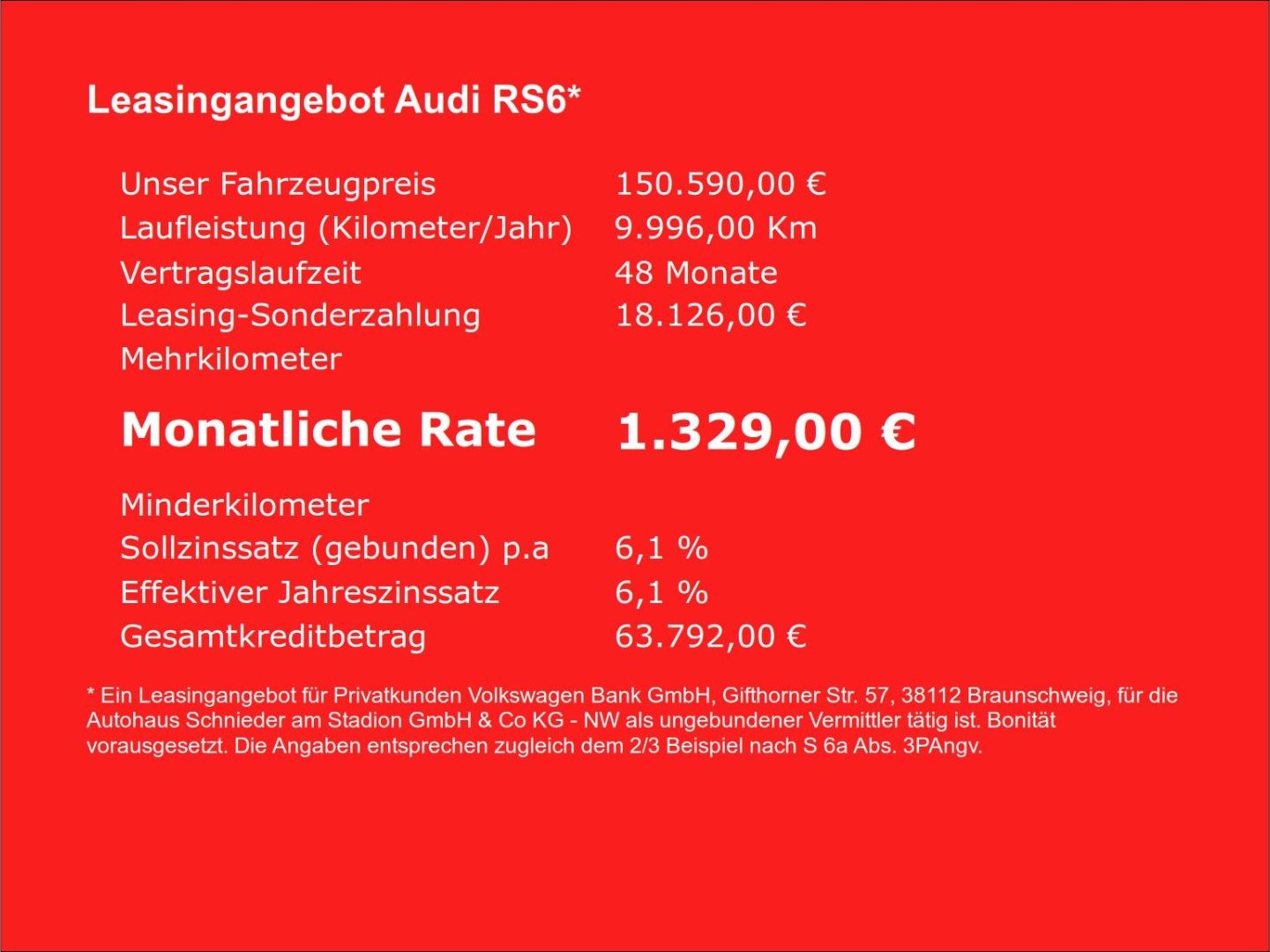 Fahrzeugabbildung Audi RS6 PERFORMANCE,LASER,PANO,B&O,SPORTABGAS,KERAMI
