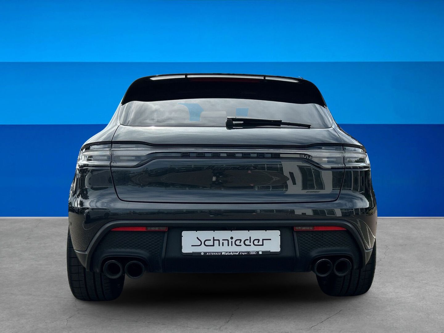 Fahrzeug 8 Fahrzeugabbildung Porsche Macan GTS StandHZG Leder Soundsystem Klimaautom - mit KI generiert/bearbeitet
