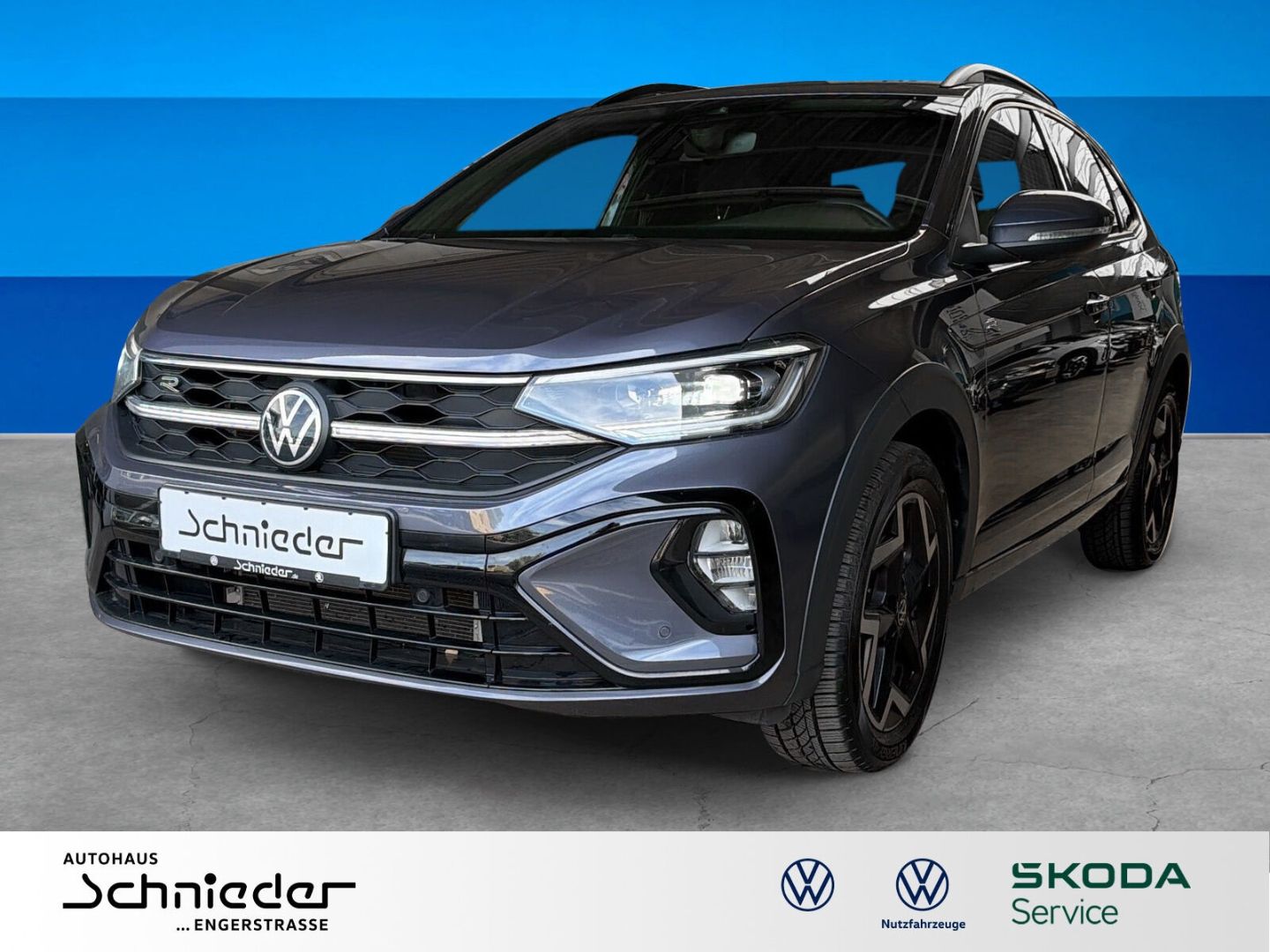 Fahrzeug 3 Fahrzeugabbildung Volkswagen Taigo 1.5 TSI R-Line Rear View Navi Clima - mit KI generiert/bearbeitet