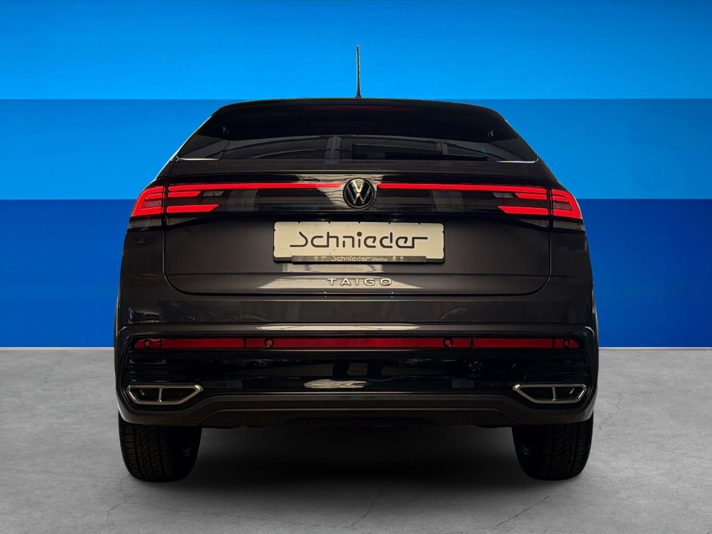 Fahrzeug 9 Fahrzeugabbildung Volkswagen Taigo 1.5 TSI R-Line Rear View Navi Clima - mit KI generiert/bearbeitet
