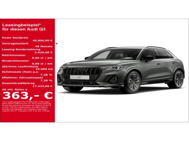 Audi Q3 35TFSI LED,AHK,PDC,SHZ,NAVI,APPLE