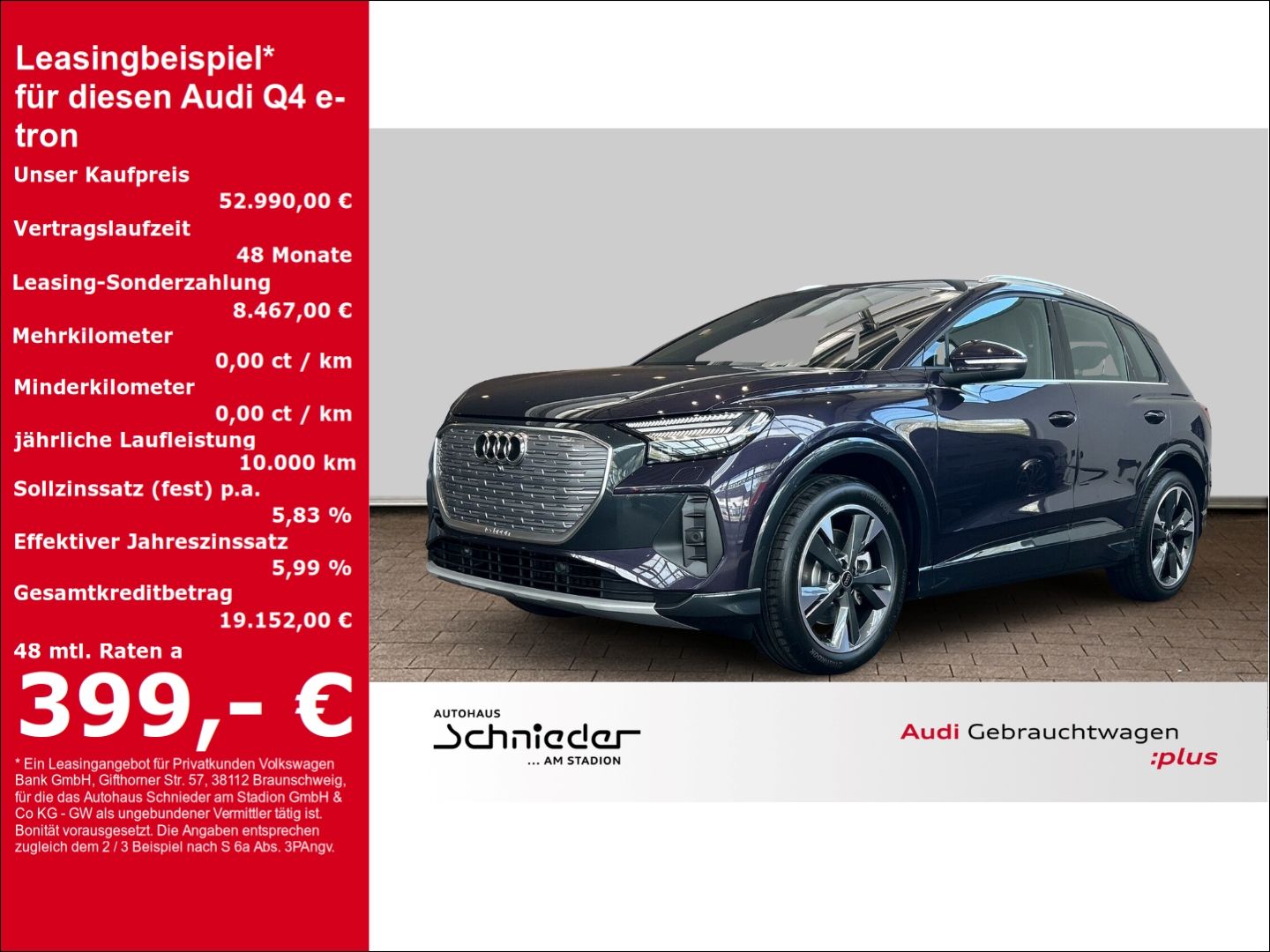 Audi Q4 e-tron 55 QUATTRO, LED,VIRTUAL,KAMERA,APPLE