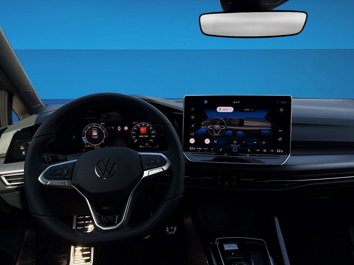 Fahrzeugabbildung Volkswagen Golf 1.5 R-Line 1,5 l eTSI AHK LED+ PARK COMFORT