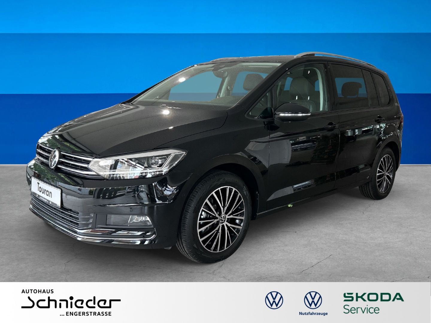 Volkswagen Touran GOAL 2,0l TDI DSG AHK IQ.LIGHT 7 SITZER