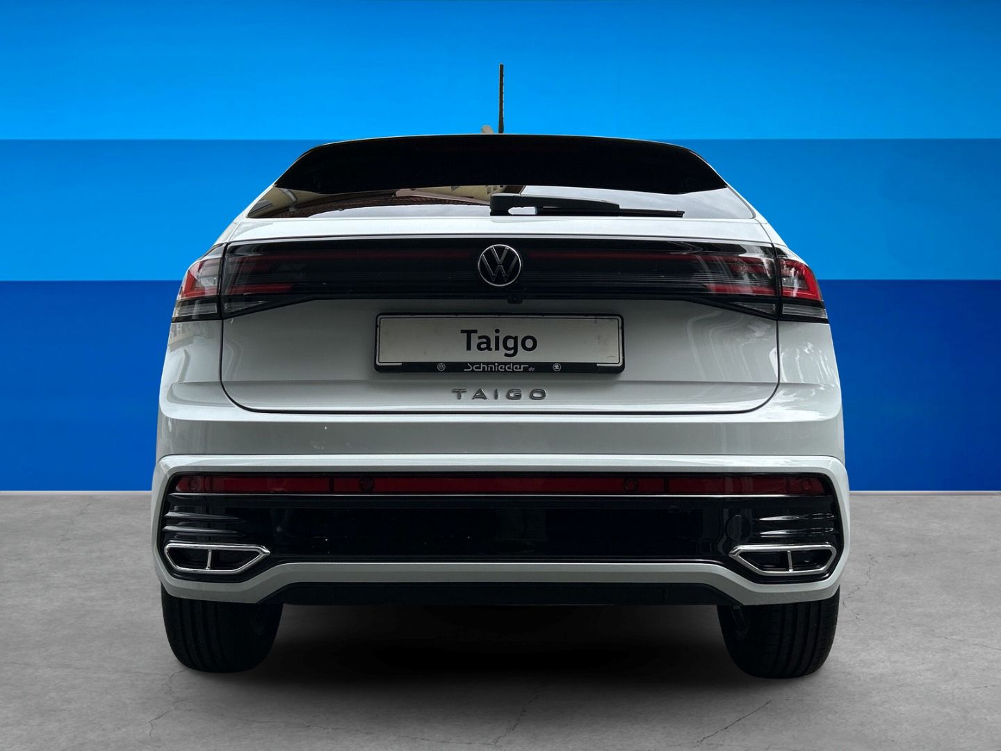 Fahrzeugabbildung Volkswagen Taigo R-Line 1,5l TSI MATRIX IQ.DRIVE REAR VIEW