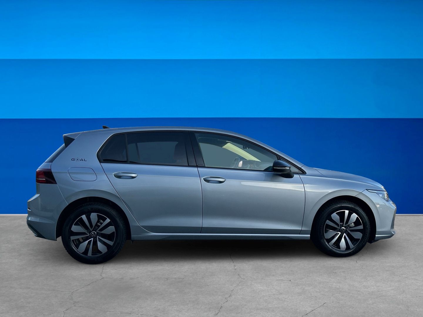 Fahrzeug 5 Fahrzeugabbildung Volkswagen Golf Mildhybrid EU6e VIII 1.5 eTSI 85 kW Goal AH - mit KI generiert/bearbeitet