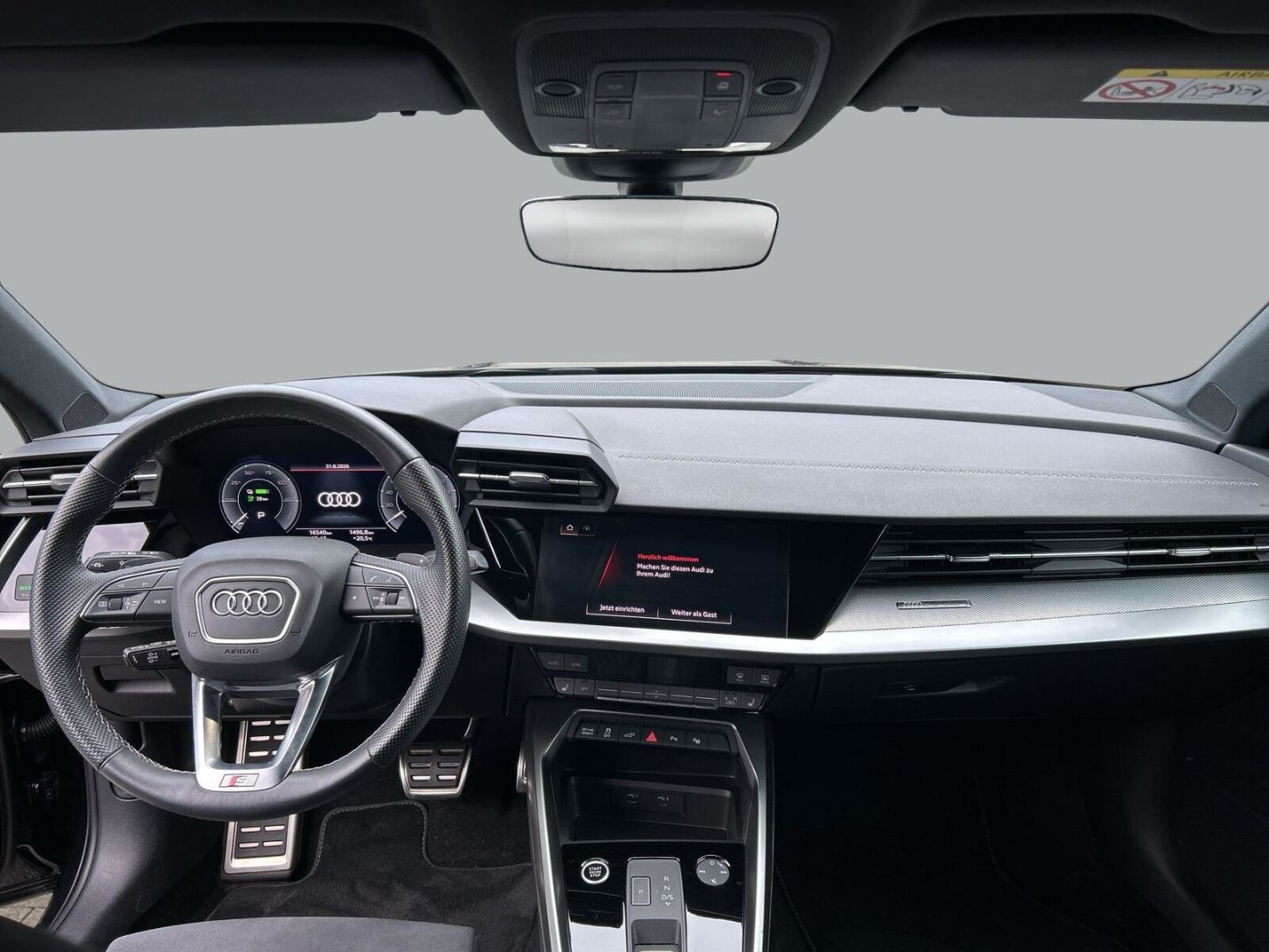 Fahrzeugabbildung Audi A3 Sportback 40 TFSI e S tronic S Line MATRIX CA - mit KI generiert/bearbeitet