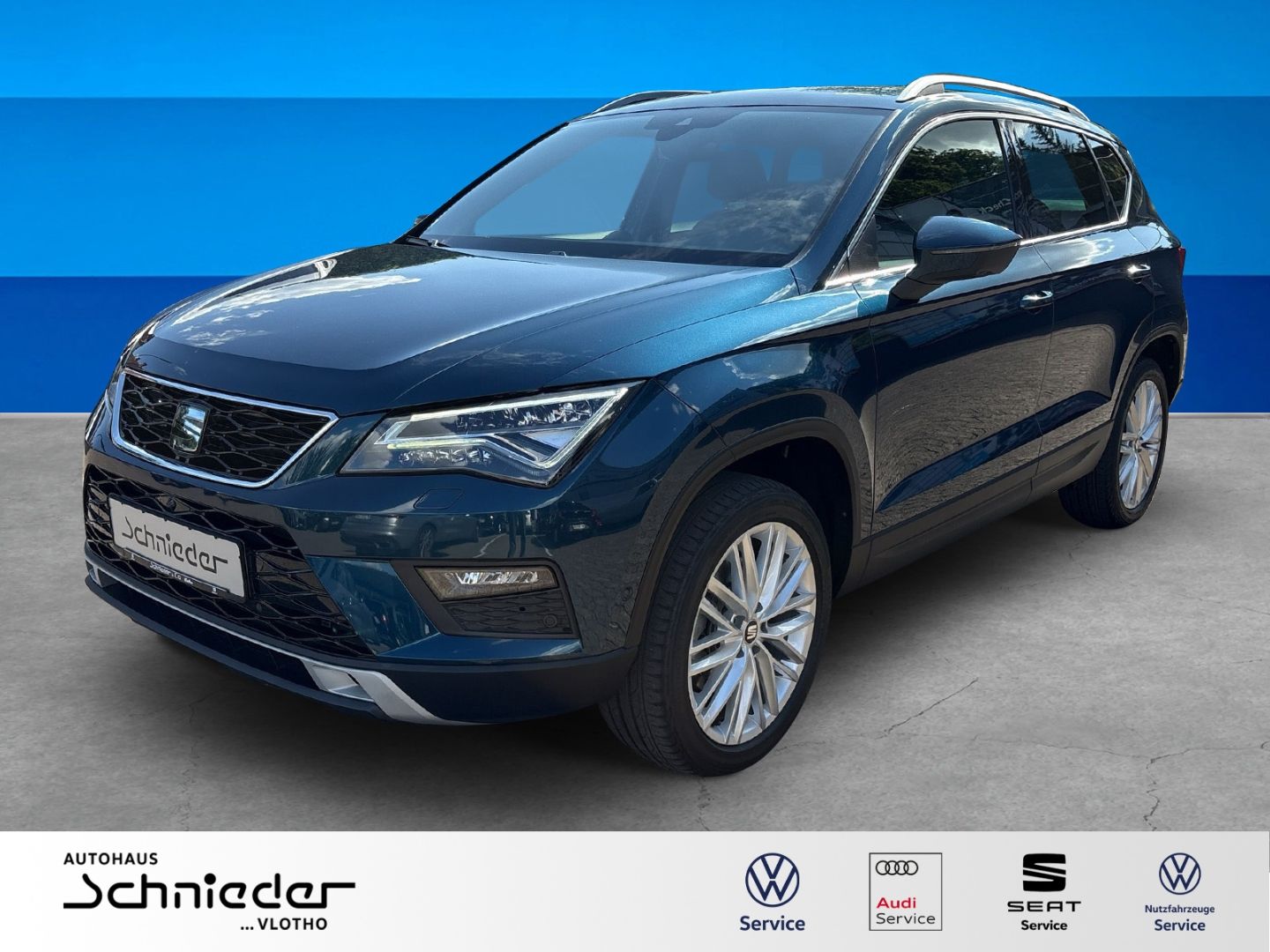 SEAT Ateca 2.0 TDI DSG Xcellence NAVI SHZ PDCvo+hi LE