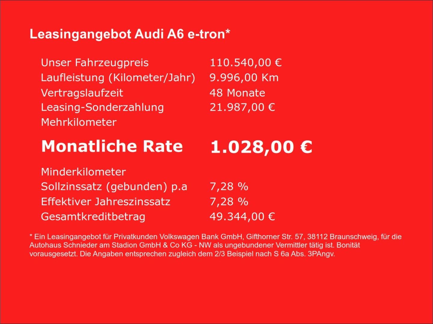 Fahrzeugabbildung Audi A6 Avant e-tron quattro 315 kW TECH PRO+HUD+AHK+