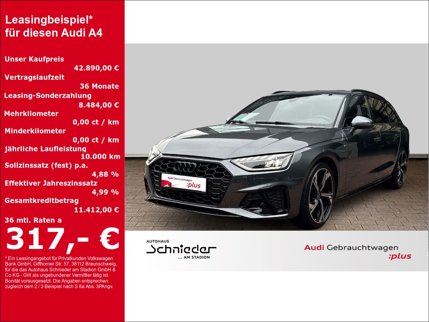 Audi A4 AVANT 35 TDI COMPETION LED+NAVI+VIRTUAL+PDC