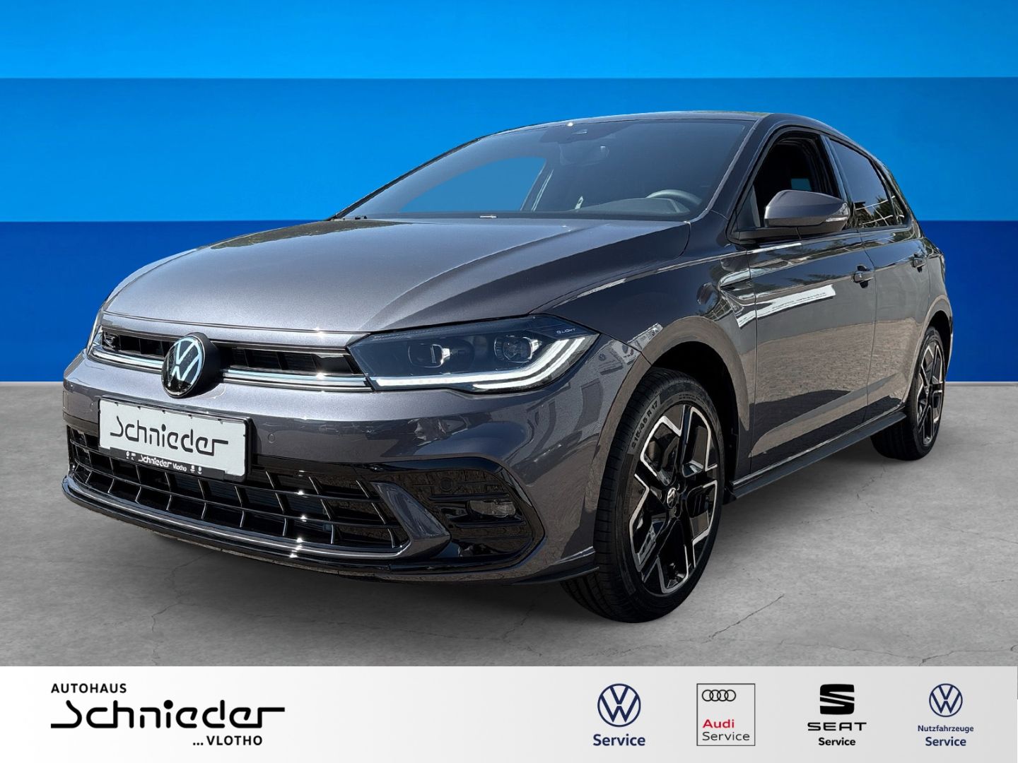 Volkswagen Polo R-Line 1.0l TSI IQ.LIGHT IQ.DRIVE REAR VIEW