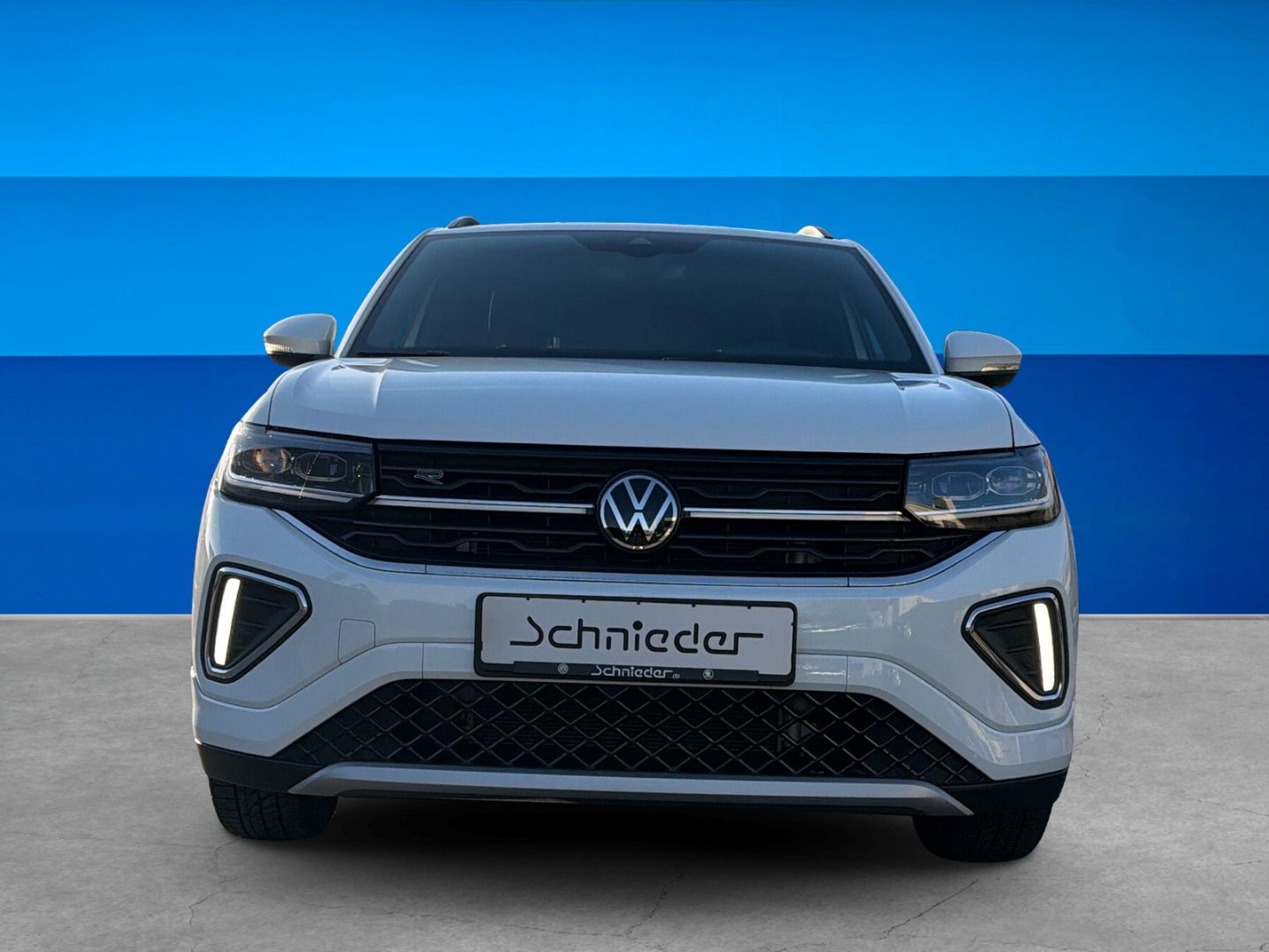 Fahrzeugabbildung Volkswagen T-Cross 1.5 TSI R-Line Rear View AHK Clima - mit KI generiert/bearbeitet