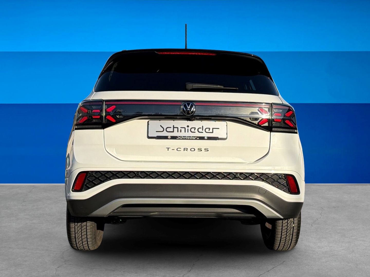 Fahrzeugabbildung Volkswagen T-Cross 1.5 TSI R-Line Rear View AHK Clima - mit KI generiert/bearbeitet