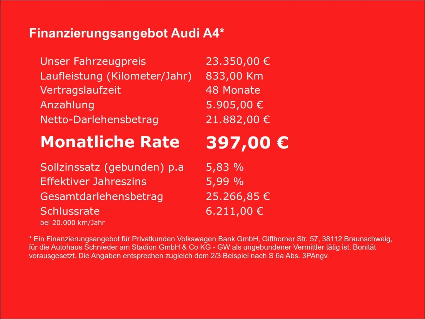 Fahrzeugabbildung Audi A4 Avant 2.0 40 TDI quattro advanced Navi Leder - mit KI generiert/bearbeitet