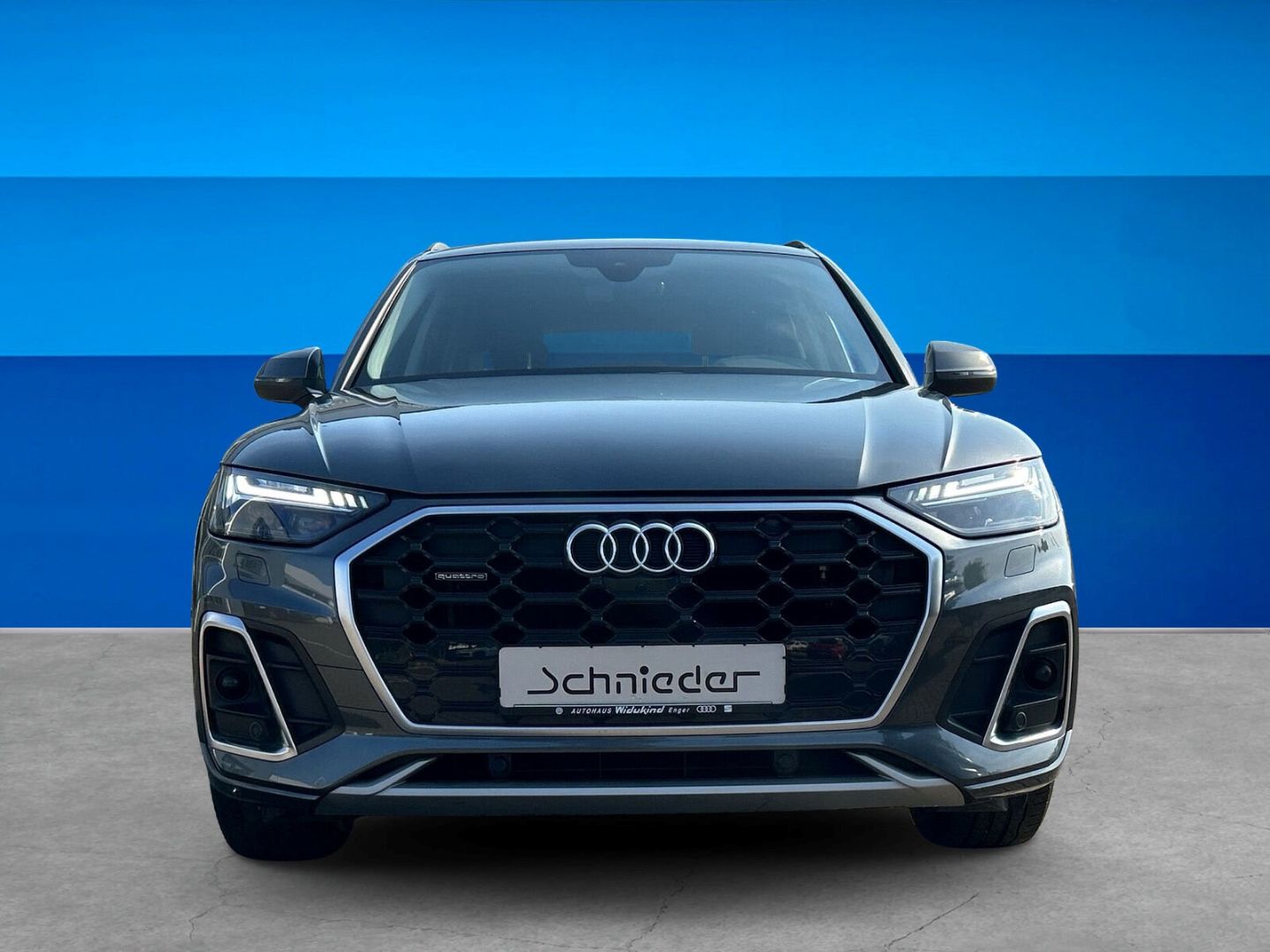 Fahrzeug 11 Fahrzeugabbildung Audi Q5 40 TDI QUATTRO+SLINE+LED+LUFT+AHK+SHZ+NAVI - mit KI generiert/bearbeitet