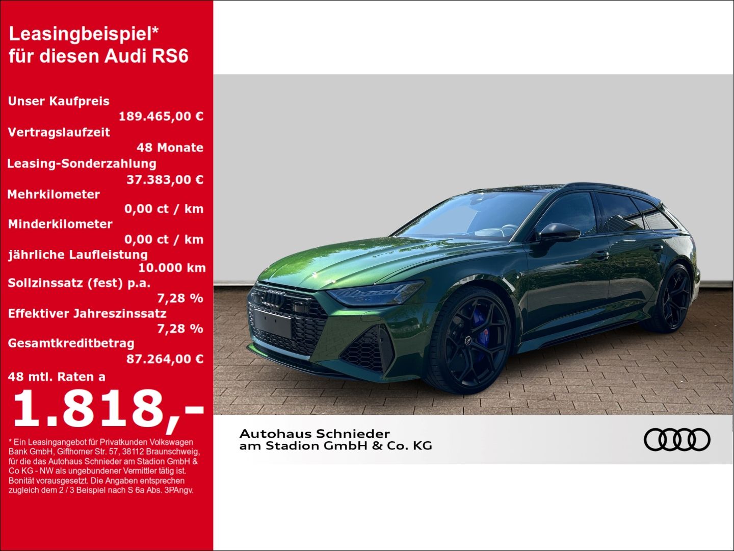 Audi RS6 PERFORMANCE,LASER,PANO,B&O,SPORTABGAS,KERAMI