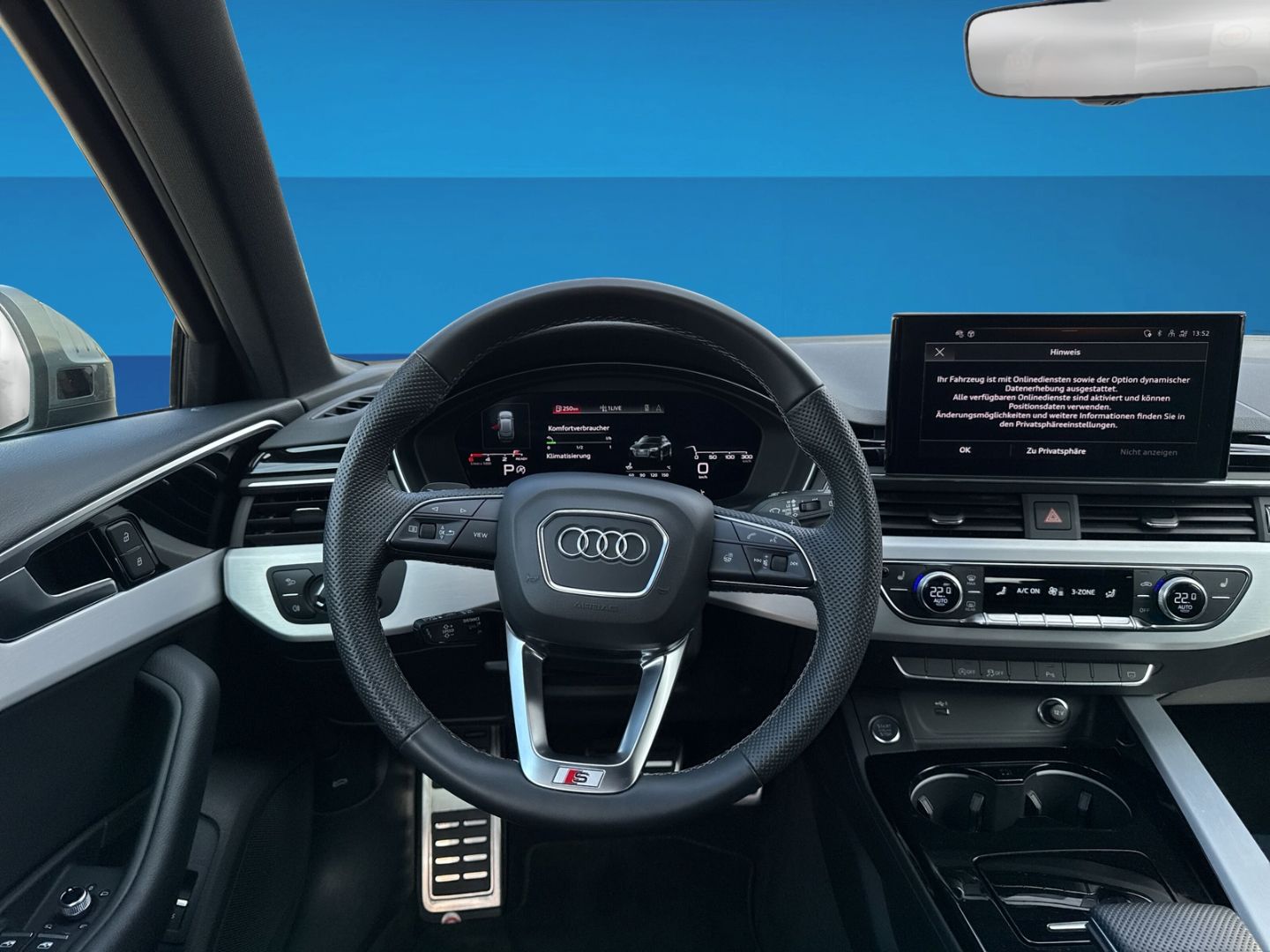 Fahrzeug 11 Fahrzeugabbildung Audi A4 Avant 35 TDI S line 2.0 Competition Kamera