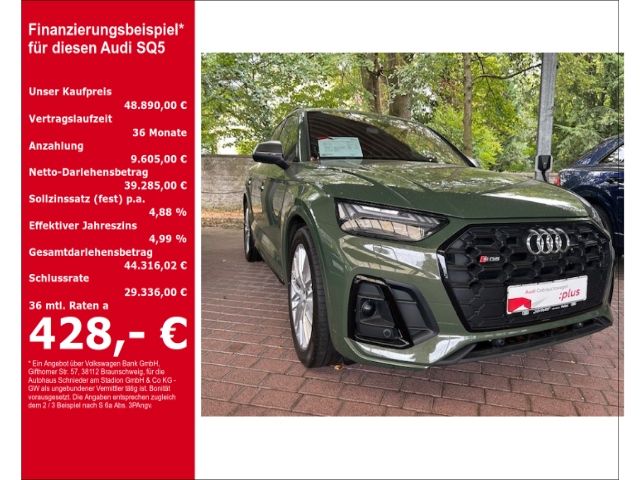 Audi SQ5 Matrix B&O Pano Head-up Leder Luftfeder. AHK