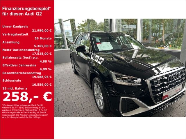Audi Q2 35 TFSI S line LED Carplay Alu 17&apos;&apos; PDC