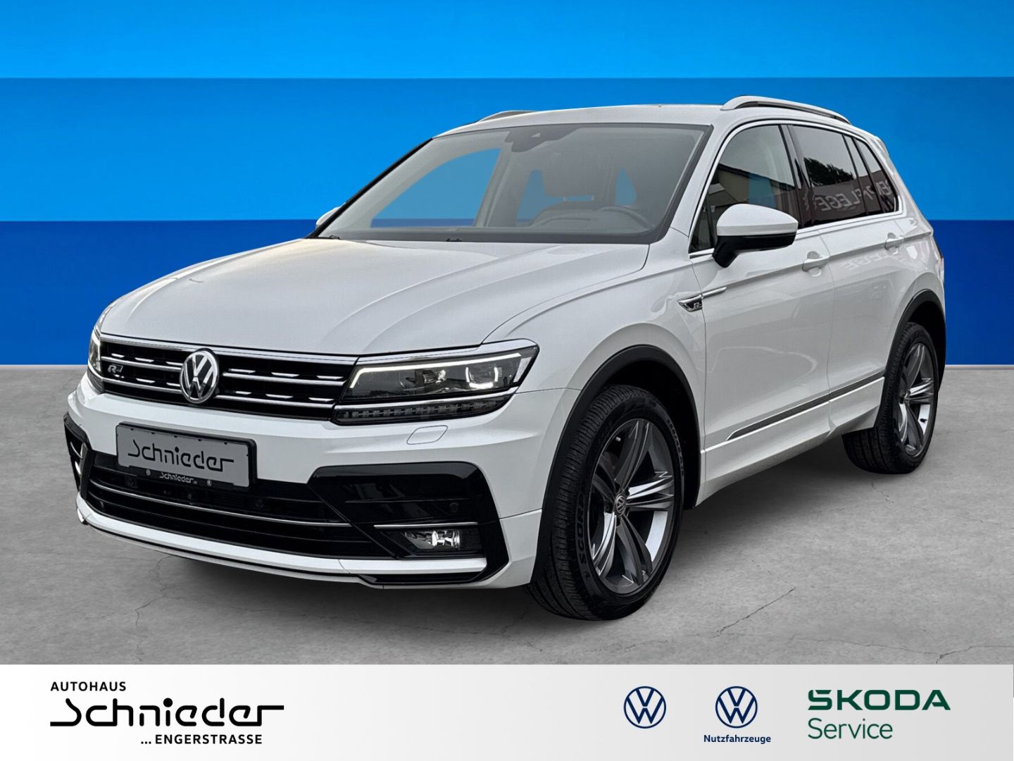 Fahrzeuge 2 Volkswagen Tiguan Highline R-Line 4Motion 2.0 TDI AHK