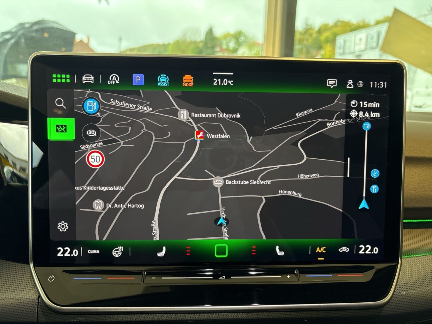 Fahrzeugabbildung Volkswagen Golf 8 1.5 eTSI Edition 50 Kamera, IQ-Light, Car