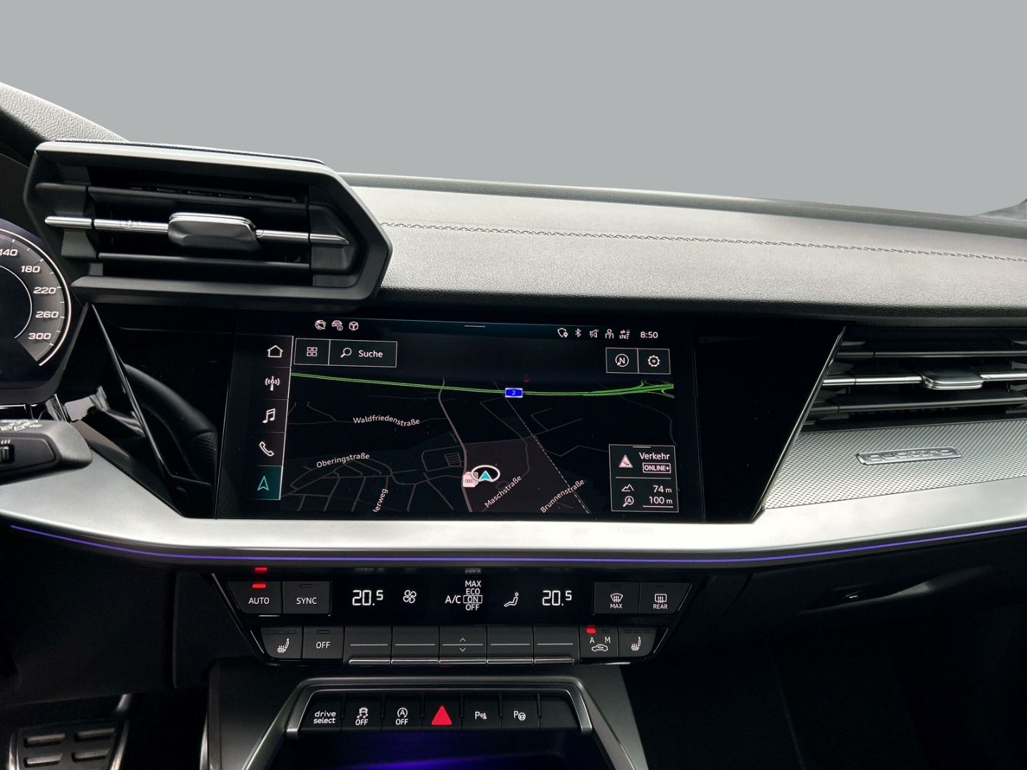 Fahrzeug 17 Fahrzeugabbildung Audi S3 Sportback 2.0 TFSI quattro NAVI+LEDER+VIRTUAL