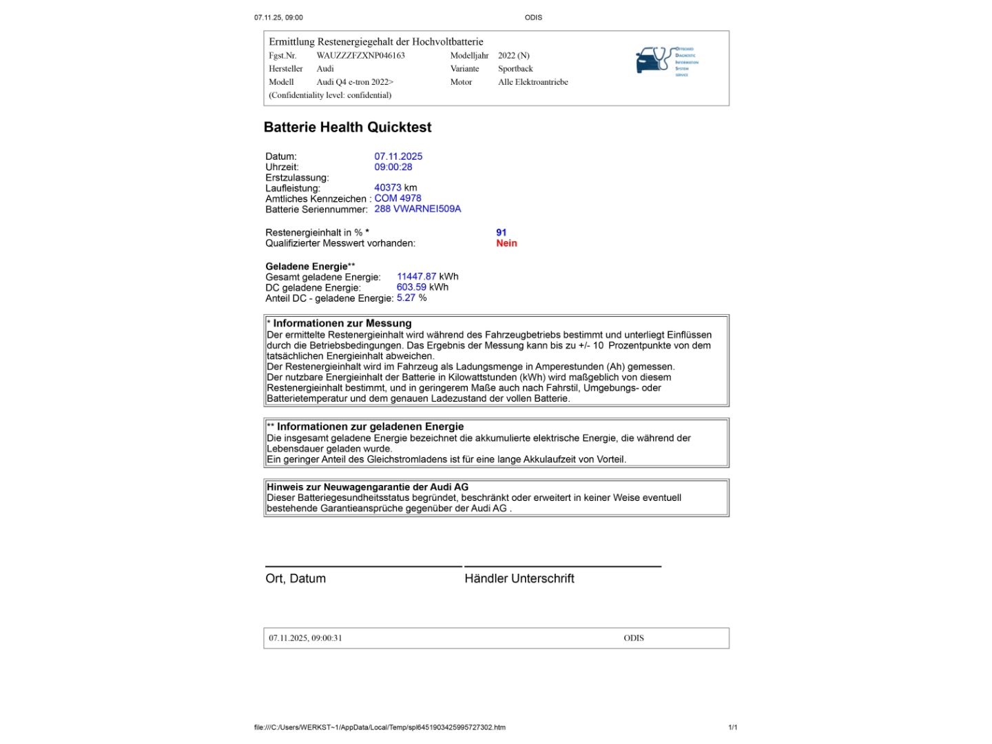 Fahrzeug 7 Fahrzeugabbildung Audi Q4 e-tron 35 Sportback LED+OPTIKPAKET+PDC+NAVI+D
