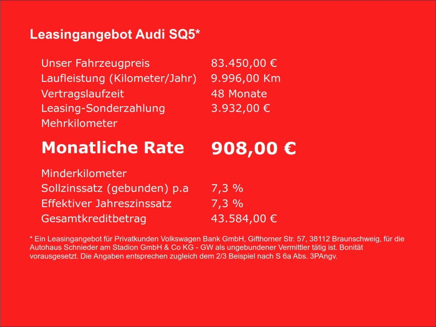 Fahrzeugabbildung Audi SQ5 TFSI LED,HUD,PANO,MASSAGE,TECHPRO,LUFTFEDER