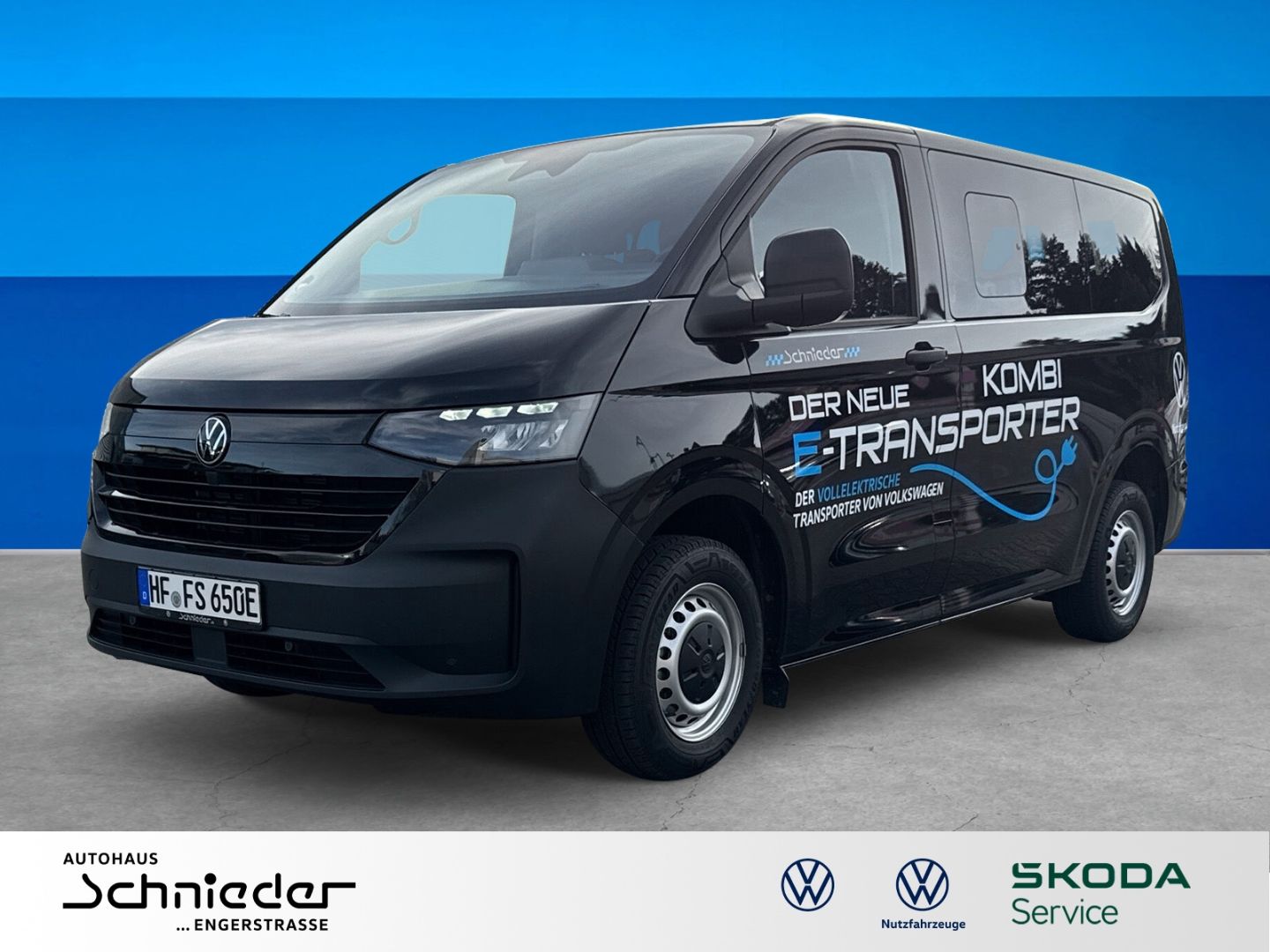 Fahrzeugabbildung Volkswagen T7 Kombi e-Kombi 9 Sitzer Navi Klima