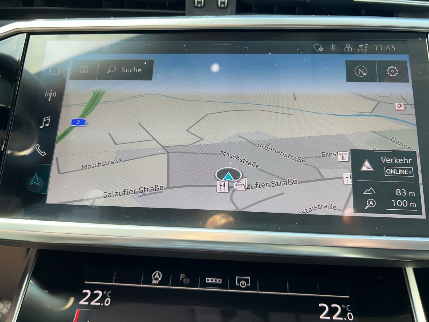 Fahrzeug 14 Fahrzeugabbildung Audi A6 AVANT SPORT 40 TDI KAMERA,LED,CARPLAY Navi