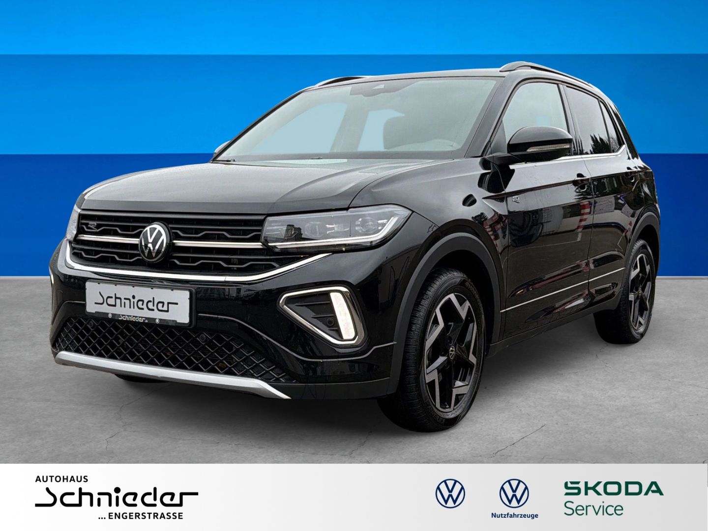 Fahrzeugabbildung Volkswagen T-Cross 1.5 TSI R-Line Rear View AHK Clima