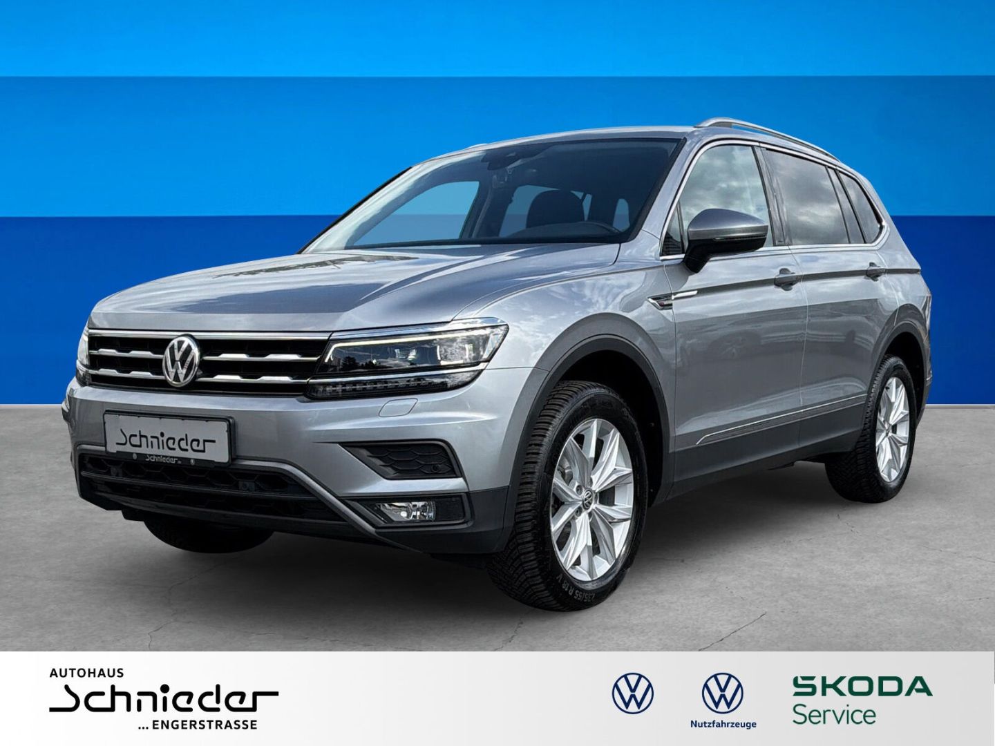 Fahrzeug 3 Fahrzeugabbildung Volkswagen Tiguan Allspace 2.0 TDI Highline R-Line 4Motion - mit KI generiert/bearbeitet