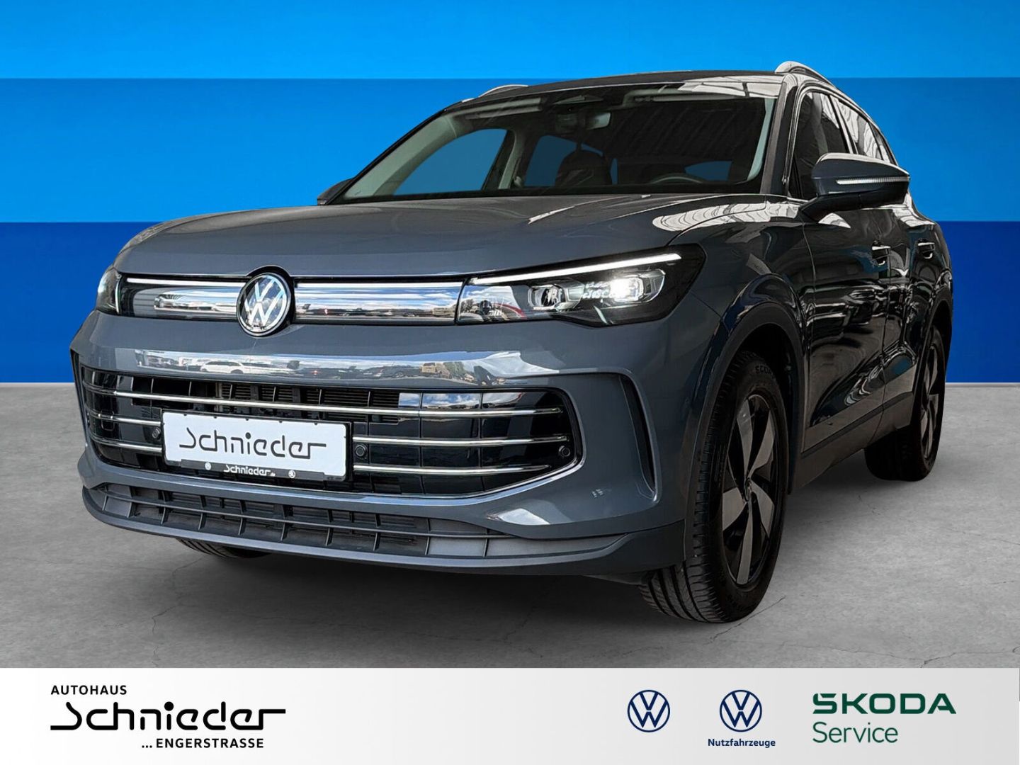 Fahrzeug 3 Fahrzeugabbildung Volkswagen Tiguan 1.5 eTSI Elegance Rear View AHK LED - mit KI generiert/bearbeitet