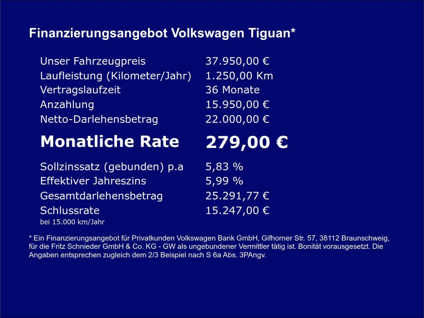 Fahrzeug 5 Fahrzeugabbildung Volkswagen Tiguan 1.5 eTSI Elegance Rear View AHK LED - mit KI generiert/bearbeitet