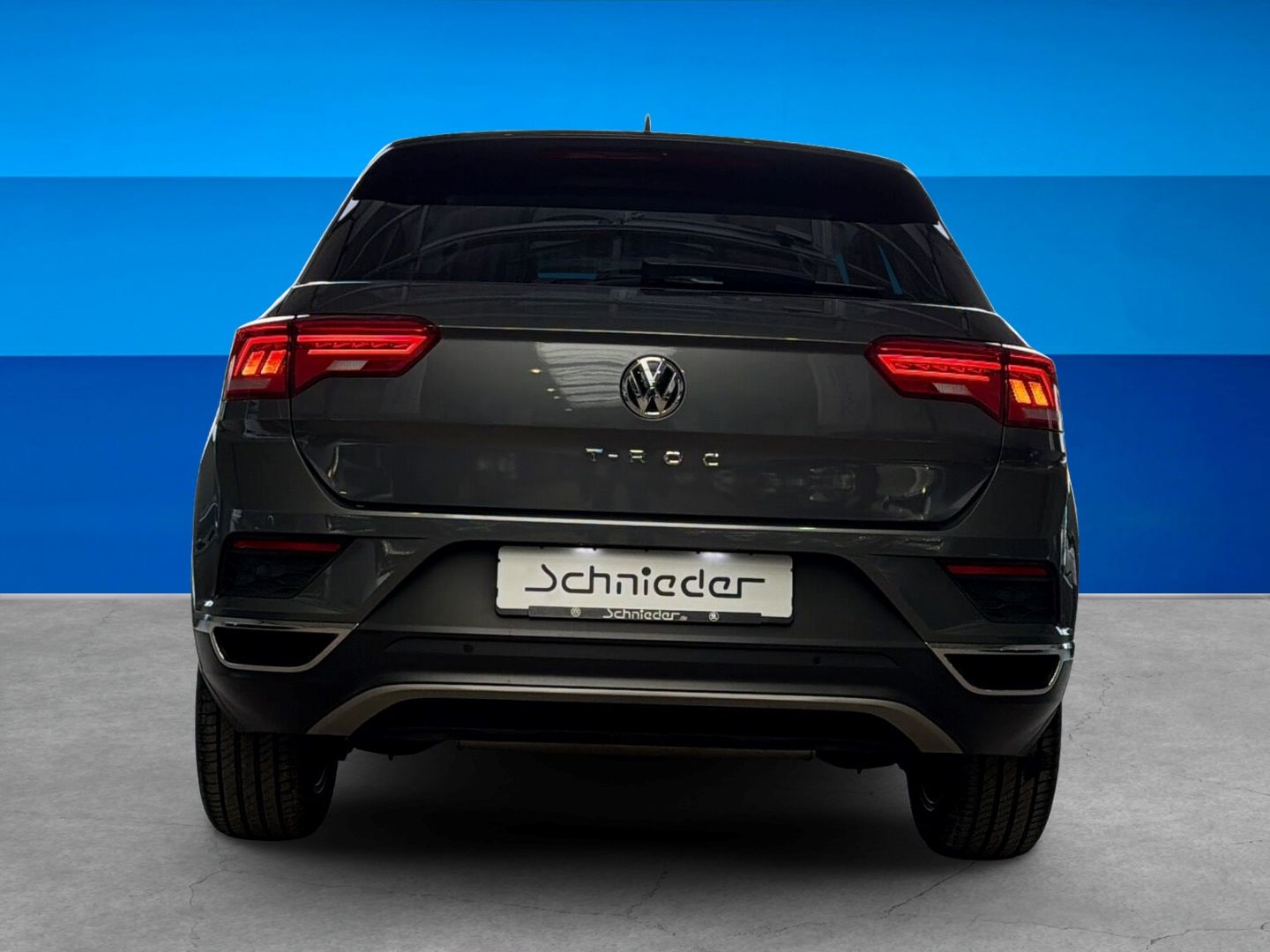 Fahrzeugabbildung Volkswagen T-Roc 1.5 TSI ACT United Rear View Navi Clima