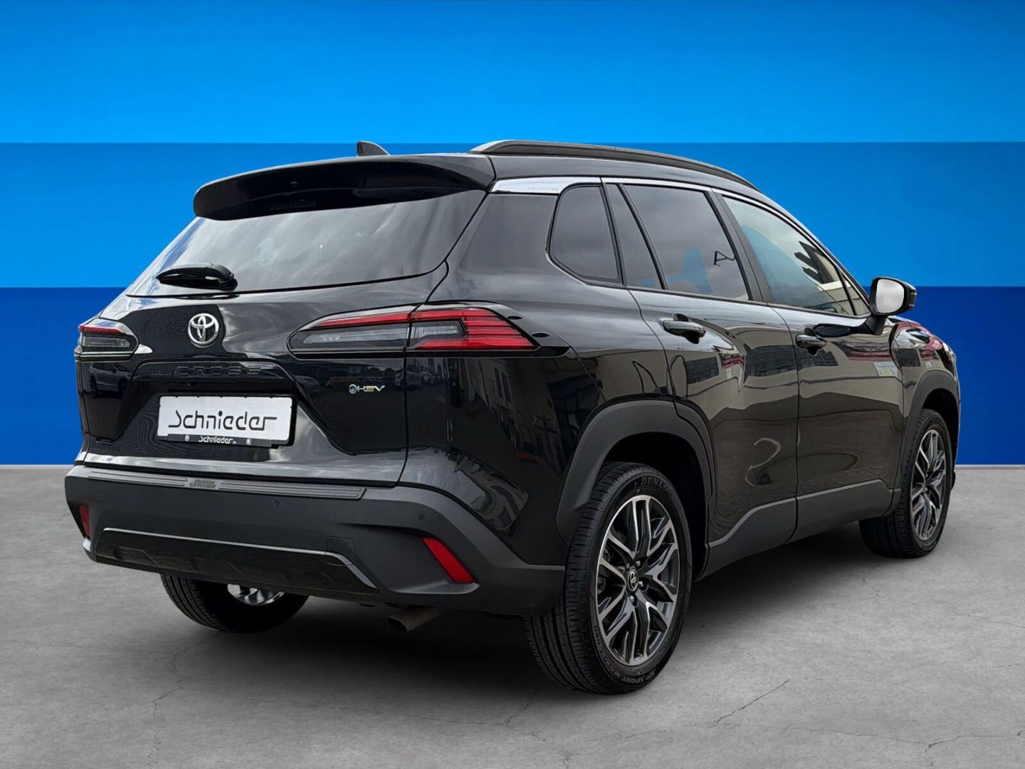 Fahrzeug 7 Fahrzeugabbildung Toyota Corolla Cross 2.0 Hybrid Teamplayer Deutschland - mit KI generiert/bearbeitet