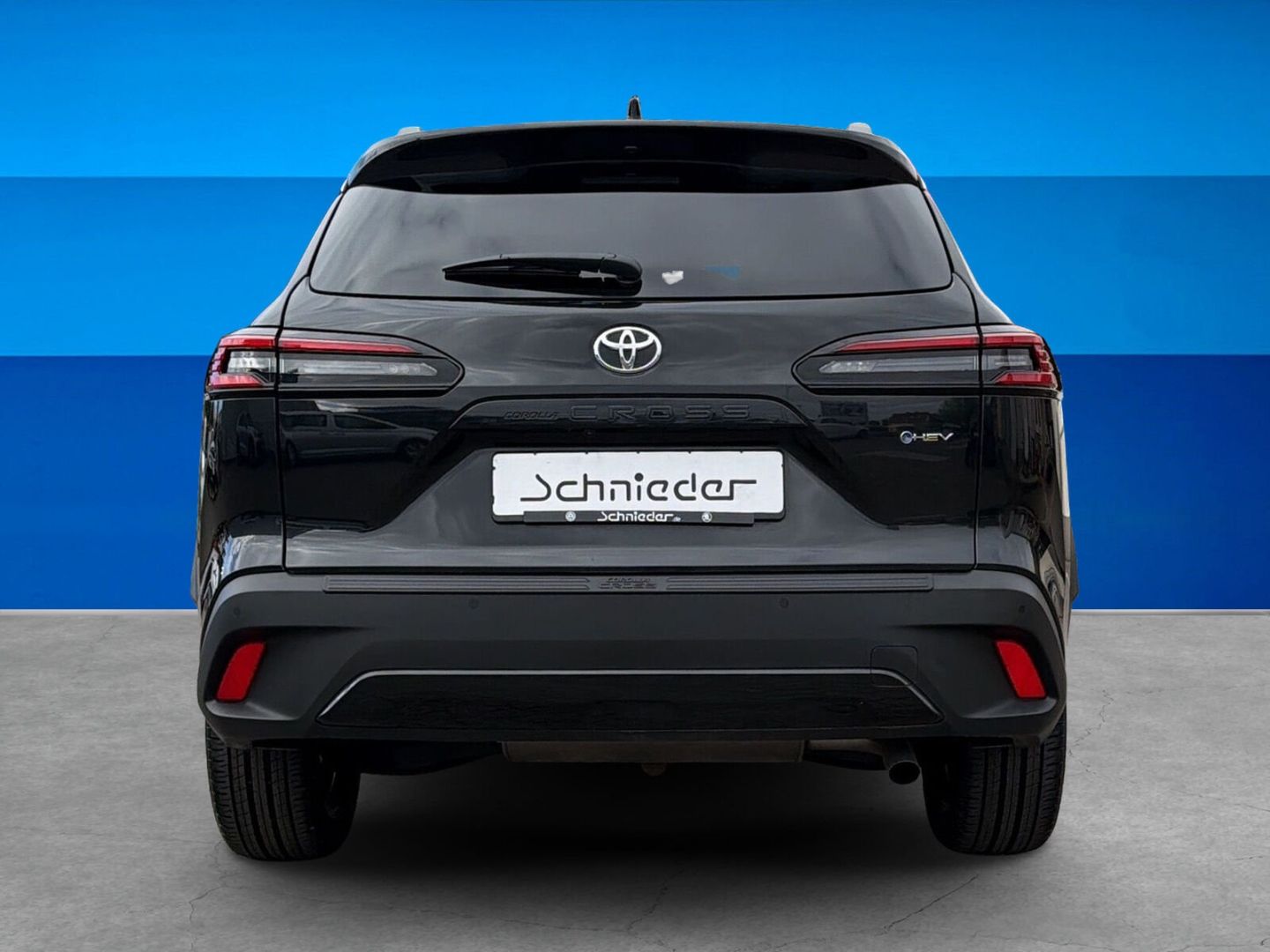 Fahrzeug 9 Fahrzeugabbildung Toyota Corolla Cross 2.0 Hybrid Teamplayer Deutschland - mit KI generiert/bearbeitet