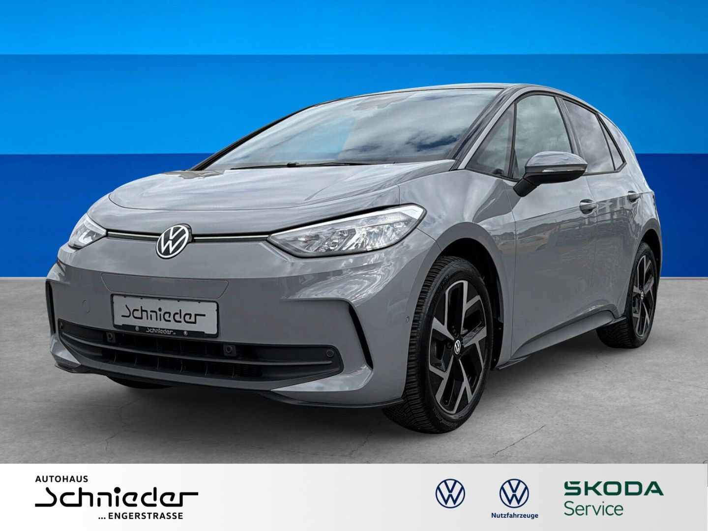 Fahrzeug 3 Fahrzeugabbildung Volkswagen ID.3 Pro 150 kW Move Rear View LED Clima - mit KI generiert/bearbeitet